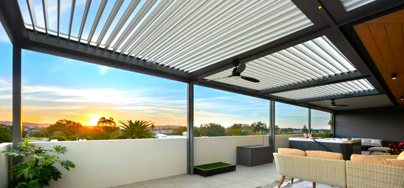 High-end timber decking